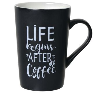 Tazón Life Begins After Coffee,hi-res