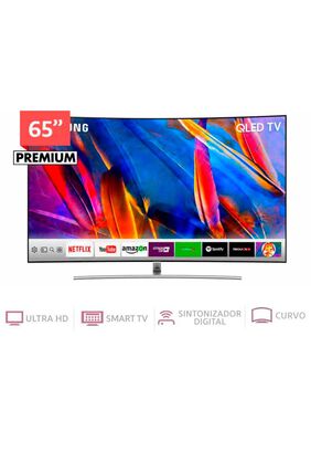 Smart TV Samsung QLED Curvo 65"/ 4K UHD,hi-res