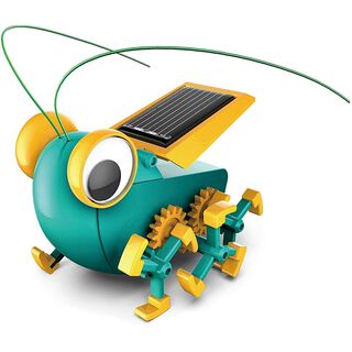 Juguete Armable Robot Solar Grillo Detective,hi-res