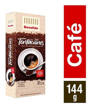 Pack 80  Bonafide Café Tentaciones Stick 1,8 Grs,hi-res