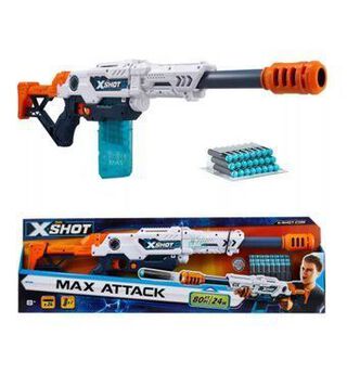 Lanzador Max Attack Con 24 Dardos X-shot Max Attack,hi-res