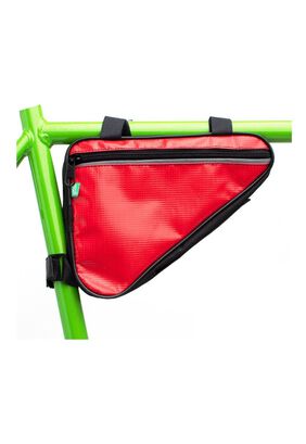 Bolso Bicicleta Impermeable Triángulo 1l Rojo Nuevo Onwheels,hi-res