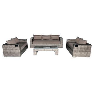 Set Muebles de Terraza XL 322 Gris ,hi-res