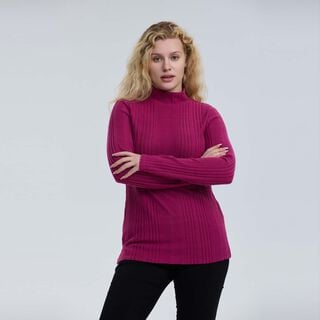 Sweater Mujer Camman Malva Oscuro Fashion´s Park,hi-res