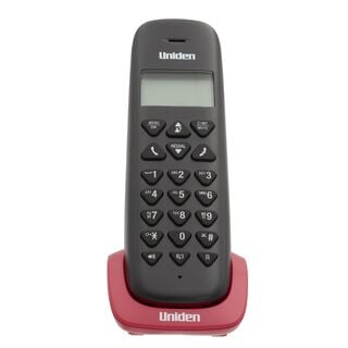 Telefono inalambrico Uniden AT3102 Rojo,hi-res