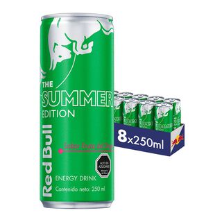 Red Bull Bebida Energética Pack 8 Latas Fruta del Dragón 250Ml,hi-res