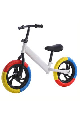 Bicicleta Equilibrio Sin Pedales Infantil Aprendizaje Blanca,hi-res