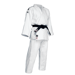 Judogi IJF New Champion III Blanco Adidas,hi-res