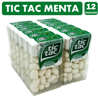 Tic Tac Menta - Sabor Tradicional (Caja Con 12 Unidades),hi-res