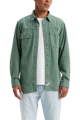Camisa Hombre Auburn Worker Verde Levis A7224-0000,hi-res
