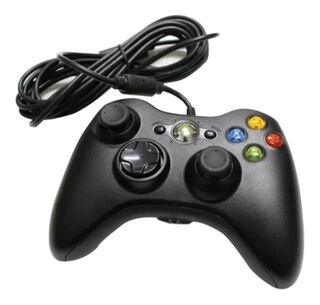 Joystick Mando Control Xbox 360 Consola Con Cable ,hi-res