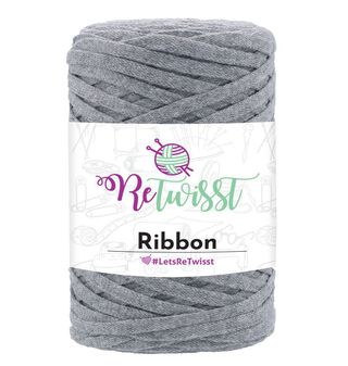 Ribbon- Cinta de Algodón Gris (3 unidades),hi-res