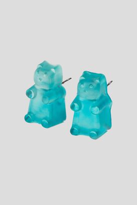 Aros Diseño Gummy Bear Acua Cian Zameta By Lina,hi-res