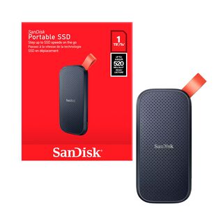 Disco Solido SSD Externo Portatil Sandisk 1TB USB-C 520MB/s,hi-res