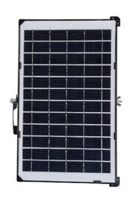 Lampara Reflector Led 60w Panel Solar Con Control Exterior,hi-res