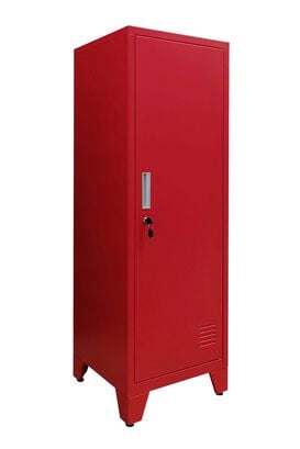 MiniL Estante rojo con repisas tipo locker Mobitat,hi-res