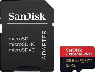 Sandisk Micro SD 256 GB Extreme Pro,hi-res