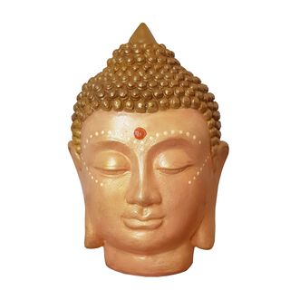 Cabeza Buda de cerámica,hi-res