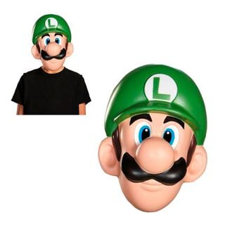 Máscara Nintendo Luigi,hi-res
