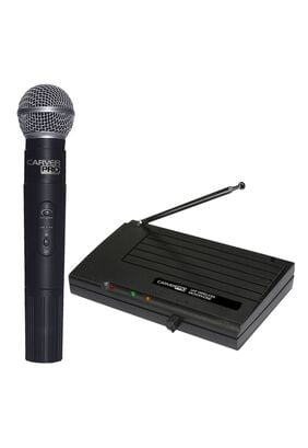 Microfono Inalambrico de Mano CarverPro CVR-100/UHF,hi-res