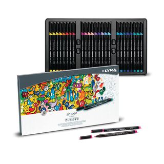 Marcadores Lyra Art Pen Set de 30 Colores,hi-res