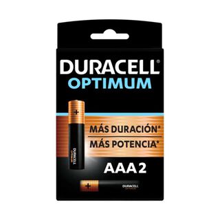 Pilas Duracell Optimum AAA 2 – Gran duración,hi-res