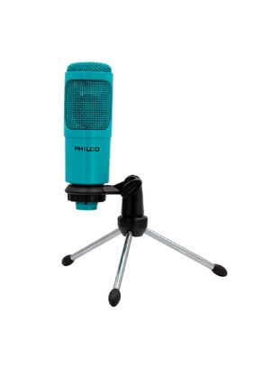 Micrófono Condensador para Streaming Philco / USB / Cuerpo Metálico,hi-res