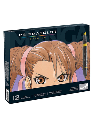 Marcadores Prismacolor Premier 12 Set Manga,hi-res