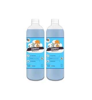 Pack 2 Shampoo Hipoalergénico 1 Litros P/ Perros & Mascotas,hi-res