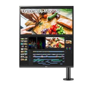 Monitor LG DualUp Ergo, 27.6", QHD, Panel IPS, 5ms, 60Hz,hi-res