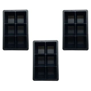 Pack 3 Cubetas de 6 Hielos XL silicona- Wayu,hi-res