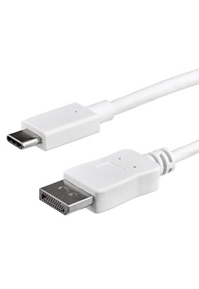 Cable de 1m USB-C a DisplayPort 4K 60Hz StarTech Blanco,hi-res