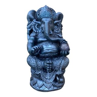 Figura Ganesha Silver 60 cm ,hi-res