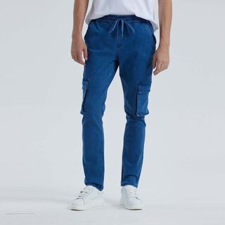 Jeans Hombre Cargo Jogger Azul Fashion´s Park,hi-res