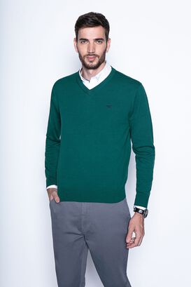 Sweater Smart Casual L/S Green,hi-res