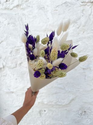 Flores Secas- Cucurucho Indigo,hi-res