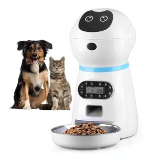 Robot Alimentador Automático Para Mascotas,hi-res