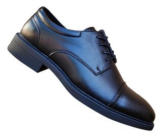 Zapato De Vestir Modelo Oxford Formal Caballero Negro 7422,hi-res