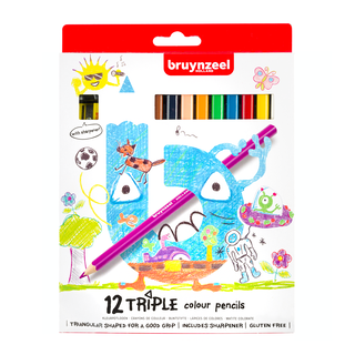 Lápices De Colores Bruynzeel Para Niños Set 12,hi-res