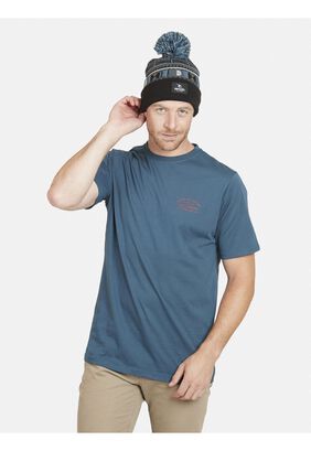 Polera MADE FOR THE SEARCH TEE Hombre Marino Rip Curl,hi-res