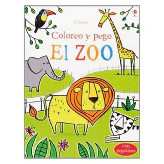 El Zoo ( Coloreo y Pego ),hi-res