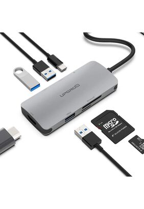 USB C Hub 7-1 Adaptador multipuerto UPGROW,hi-res