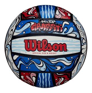 Balón de Vóleibol Wilson Ocean Graffiti  Tamaño 5,hi-res
