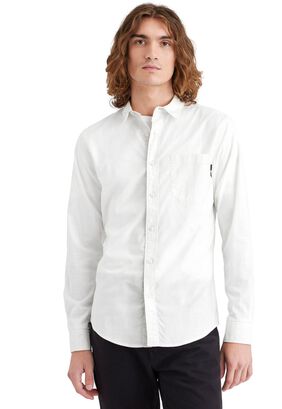 Camisa Hombre Casual Slim Fit Blanco A4253-0000,hi-res