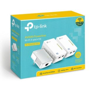 Tp-link Extensor Wifi Powerline Av600 Kit 3-pack,hi-res