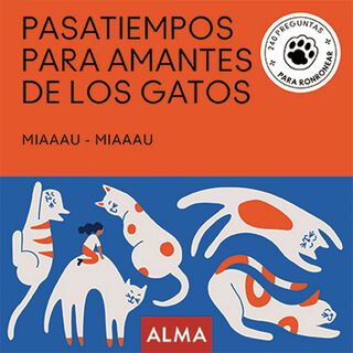 LIBRO PASATIEMPOS PARA AMANTES DE LOS GATOS /856,hi-res