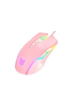 Mouse Gamer Rosado Led RGB,hi-res