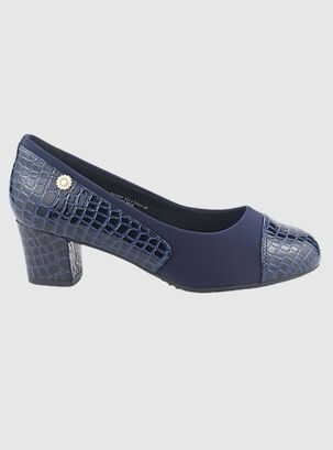 Zapato Chalada Mujer Flexi-15 Azul Marino Casual,hi-res