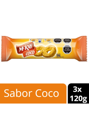Galletas NESTLÉ® MCKAY® Coco 120g Pack X3Por Nestlé,hi-res