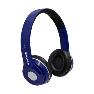 Audífono Bluetooth Plegable Radio FM/SD/PS3 Monster 725 Azul,hi-res